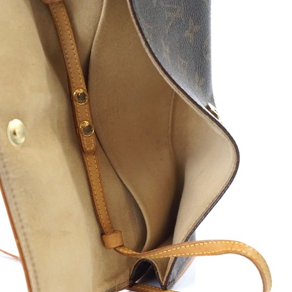 Auth Louis Vuitton Pochette Twin Gm #6925L22 - Picture 7 of 14